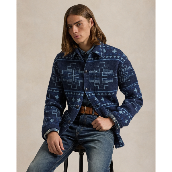 Navy Combo PRL x Naiomi Glasses Wool Jacket Polo Ralph Lauren 10