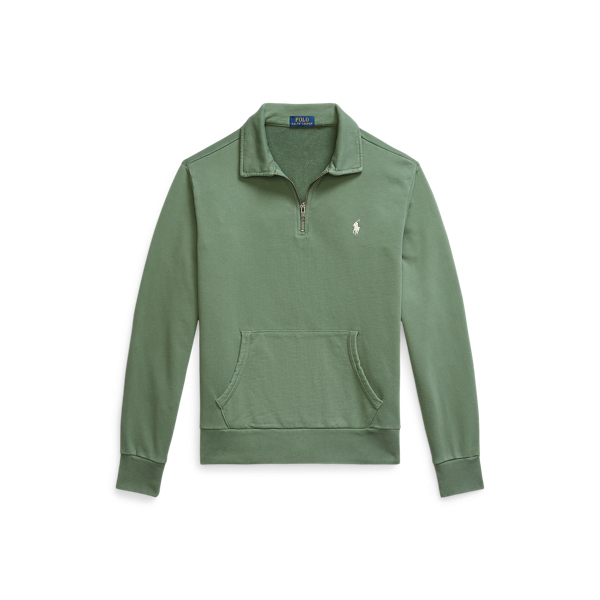 【送料関税込】Polo Ralph Lauren Loopback Half Zip Sweatshirt Polo Ralph Lauren Loopback Terry Quarter-Zip Sweatshirt
