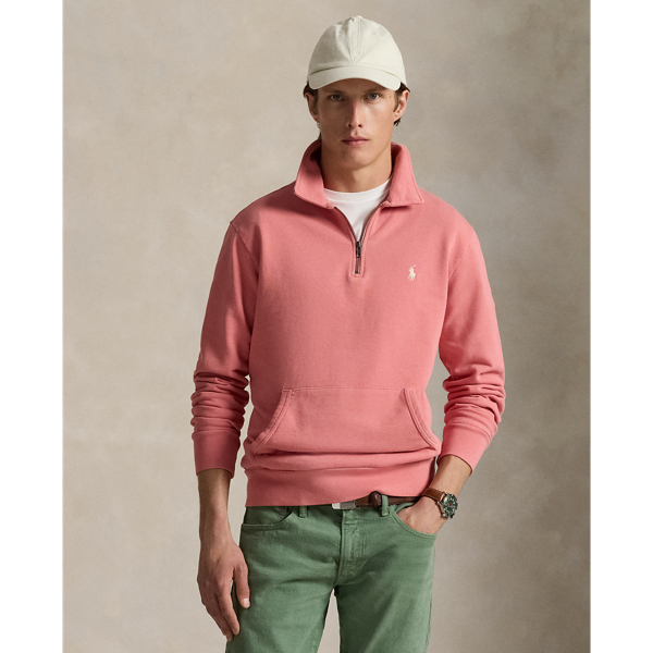 Sweatshirt aus Loopback-Fleece Polo Ralph Lauren in Wüstenrose 1