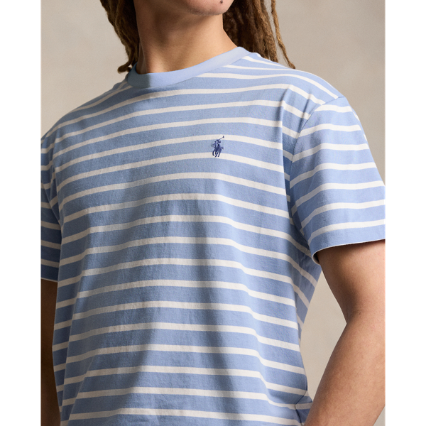 Classic Fit Striped Jersey T Shirt