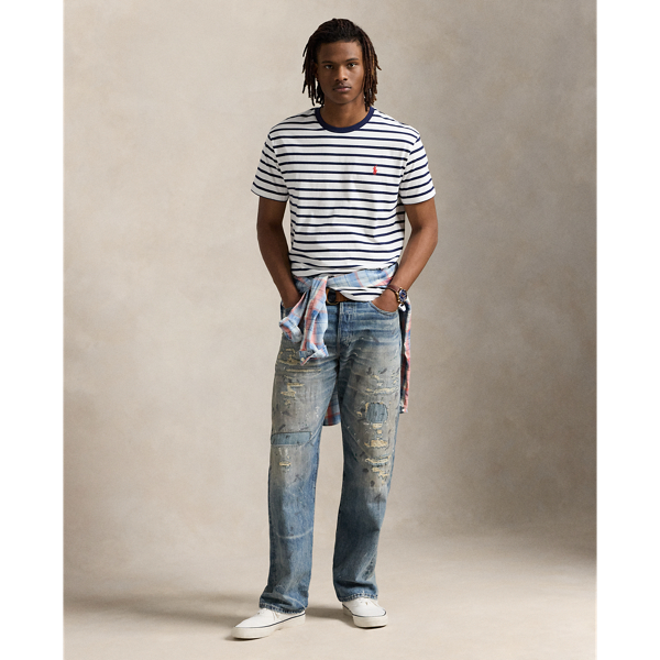 Classic Fit Striped Jersey T-Shirt
