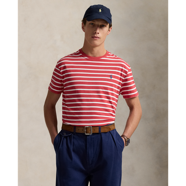 Classic Fit Striped Jersey T-Shirt
