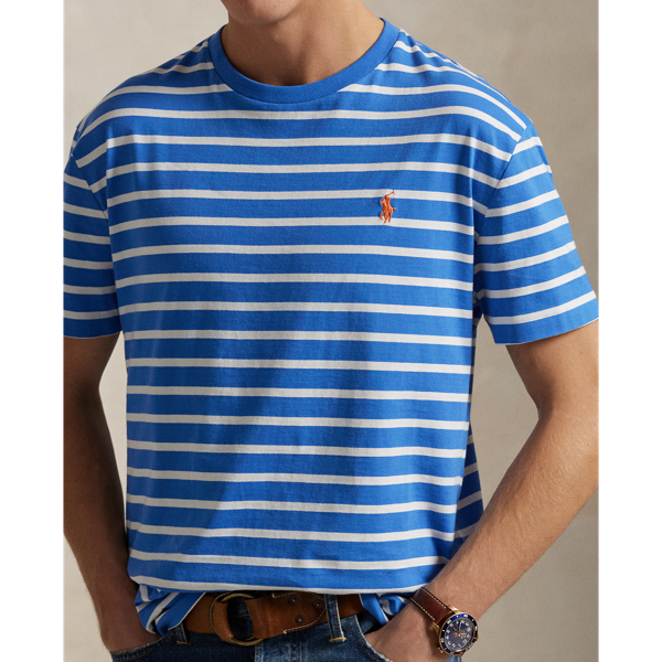 【POLO RALPH LAUREN】Classic Fit ストライプ Tシャツ クラシック フィット ストライプド ジャージー Tシャツ | ラルフ
