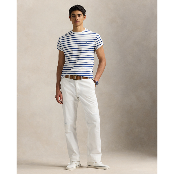 Classic Fit Striped Jersey T-Shirt