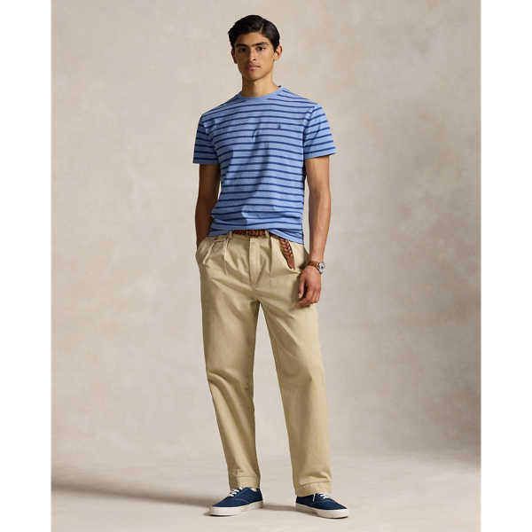 Classic Fit Striped Jersey T-Shirt