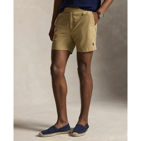 Мужские плавки-шорты Ralph Lauren Monaco 5.75 дюйма, цвет: Рыжевато-коричневый