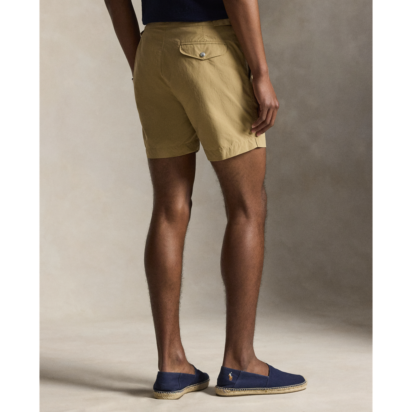 Мужские плавки-шорты Ralph Lauren Monaco 5.75 дюйма, цвет: Рыжевато-коричневый — фото 2