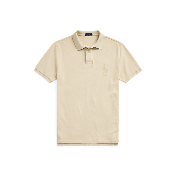 Classic Fit Big Pony Mesh Polo Shirt