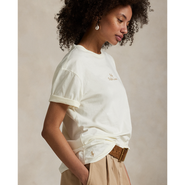 Polo Ralph Lauren ★ スタンダードフィット ロゴ Tシャツ スタンダード フィット ロゴ ジャージー Tシャツ | ラルフ