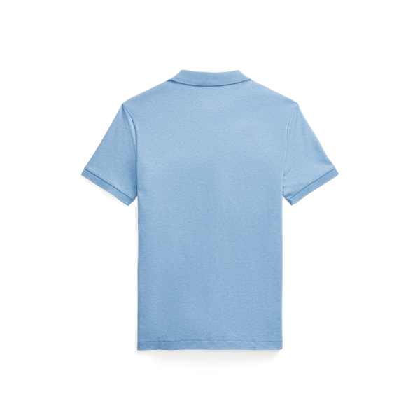 Custom-Slim-Fit Baumwoll-Poloshirt Polo Ralph Lauren in Sanftes Royal meliert 2