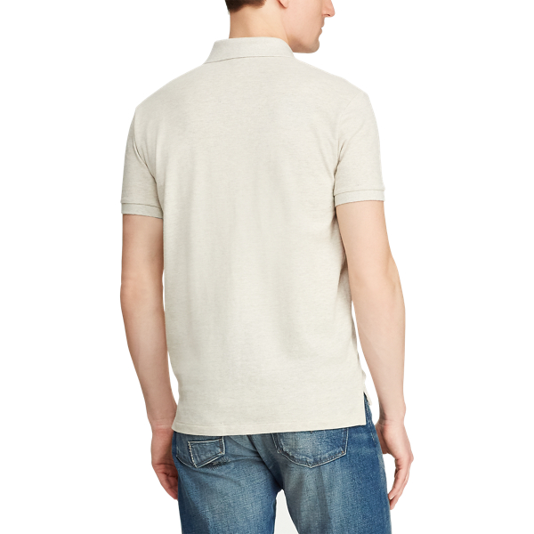 State Heather Custom Slim Fit Mesh Polo Shirt Polo Ralph Lauren 6