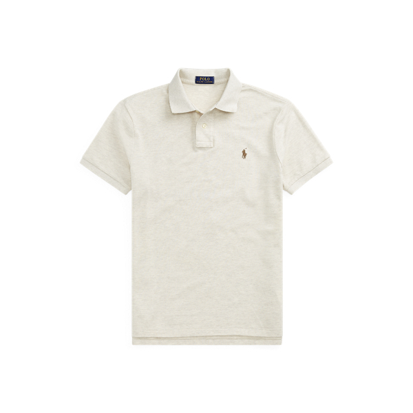 Custom Slim Fit Mesh Polo Shirt Polo Ralph Lauren 1