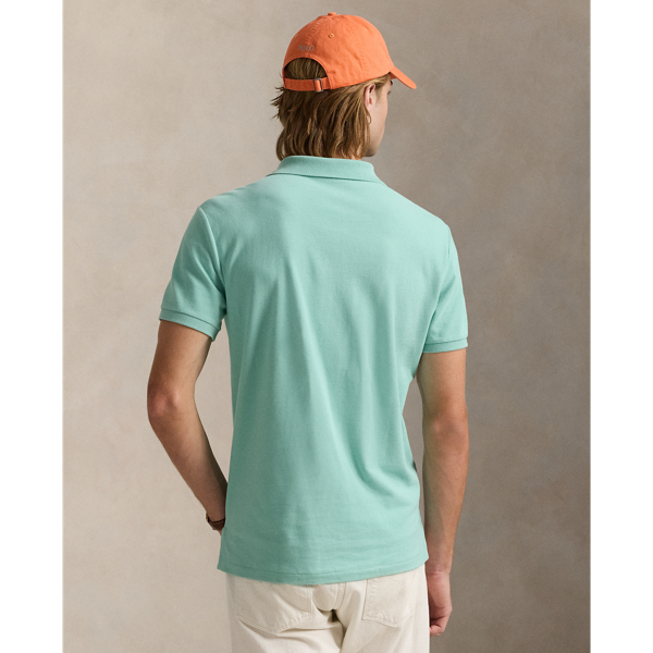 Polo en piqu&eacute; coupe ajust&eacute;e Polo Ralph Lauren en C&eacute;ladon 5