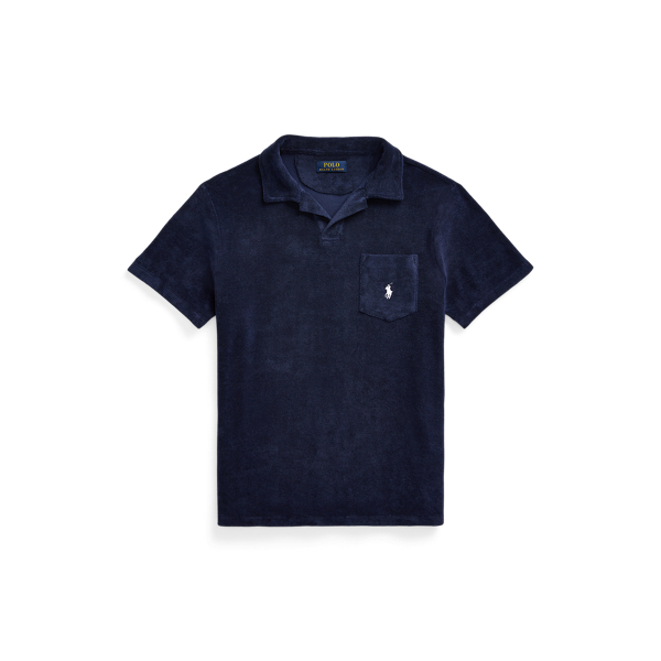 Custom Slim Fit Terry Polo Shirt