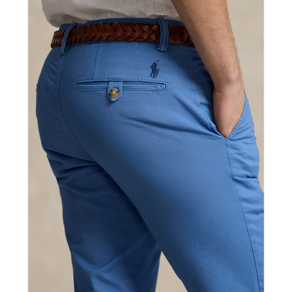 Slim-Fit-Chino mit Stretch Polo Ralph Lauren in Nimes-Blau 6