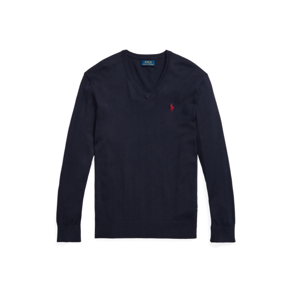 Slim-Fit Pullover mit V-Ausschnitt