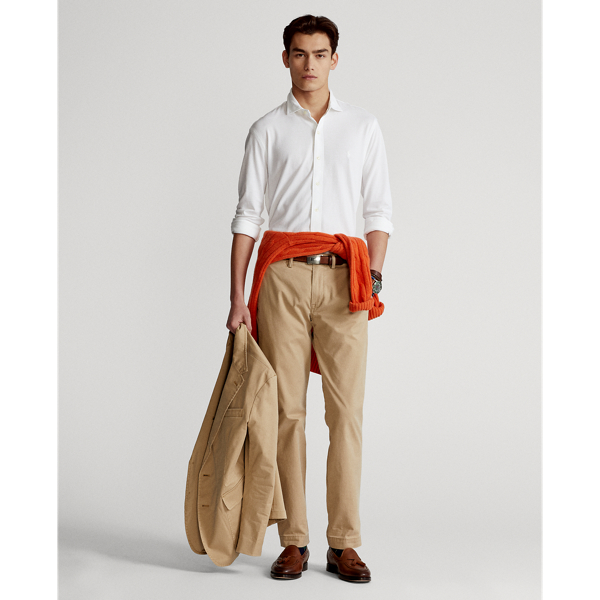 Gebreid Oxford overhemd Polo Ralph Lauren in Wit 4