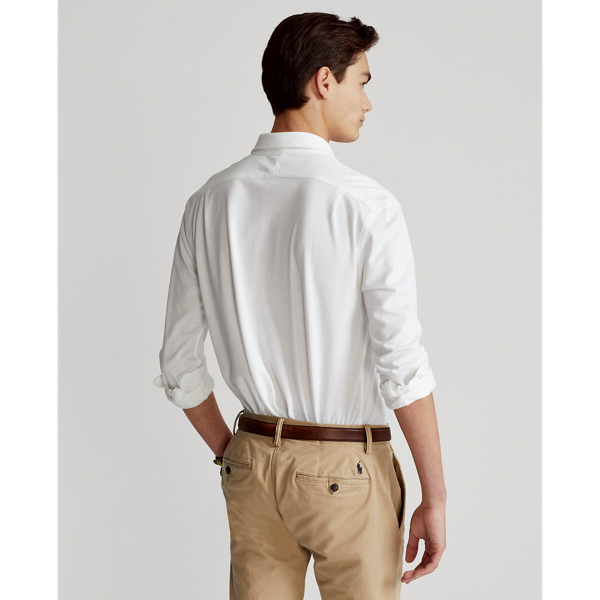 Gebreid Oxford overhemd Polo Ralph Lauren in Wit 5