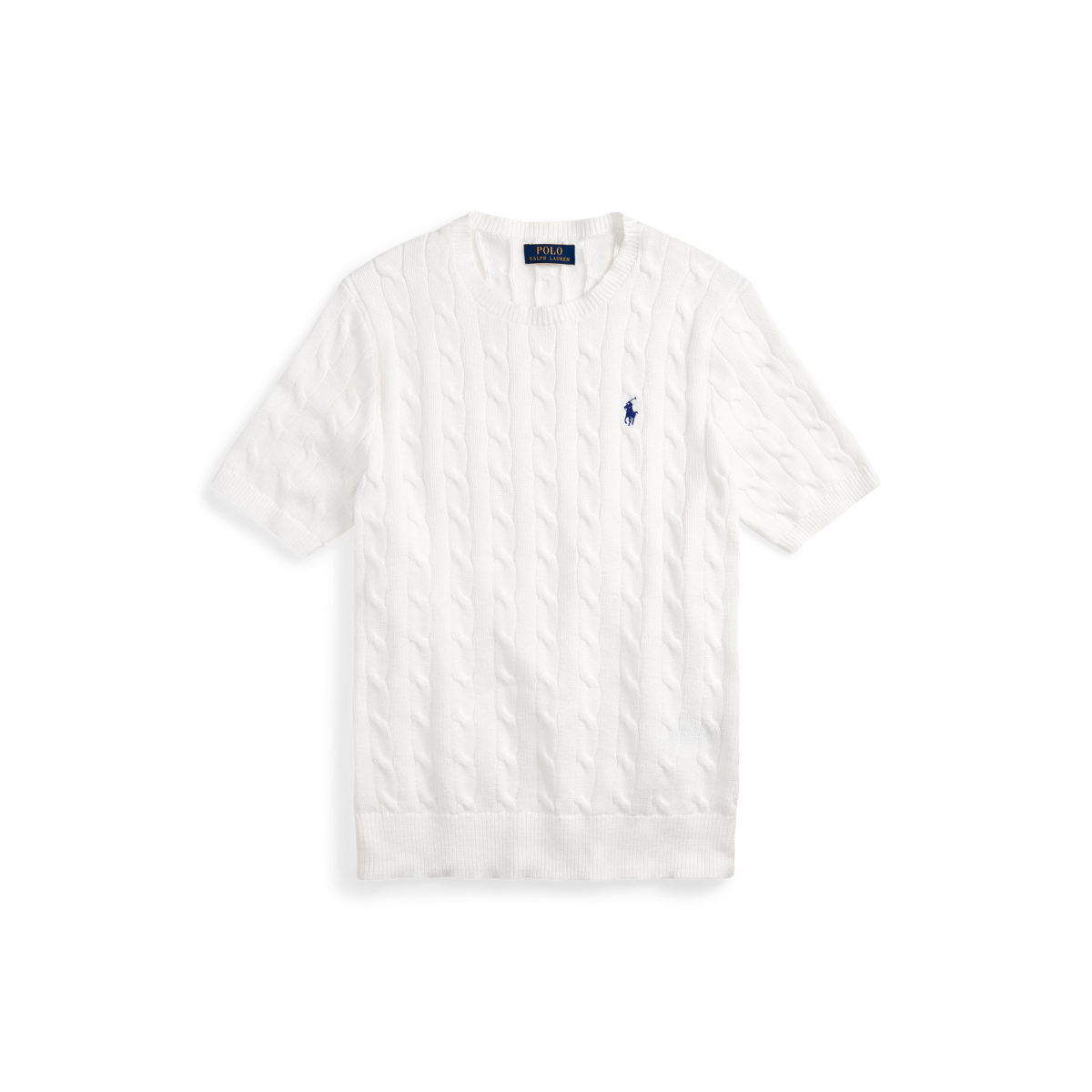 POLO RALPH LAUREN コットン ケーブル ニット セーター L POLO RALPH LAUREN セーター ニット ケーブルニット コットン