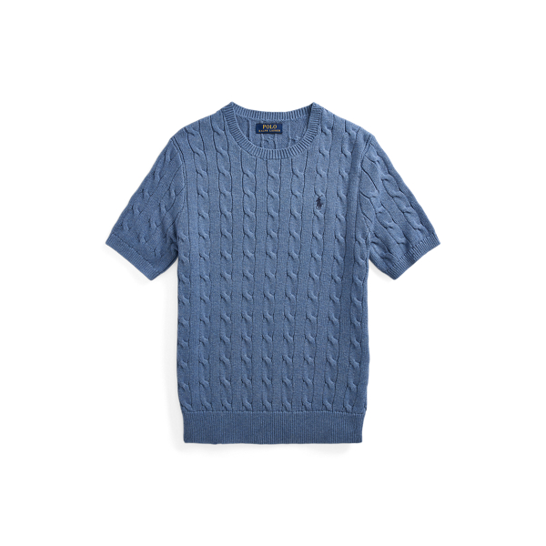 Maglia in cotone a trecce Polo Ralph Lauren in 1