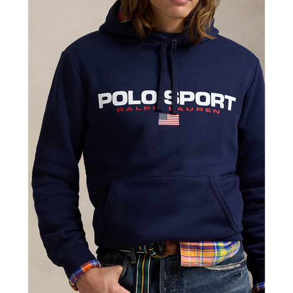 Polo sport navy hoodie sale