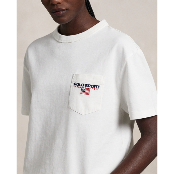 Nevis/Cruise Navy Classic Fit Polo Sport Pocket T-Shirt Polo Ralph Lauren 9