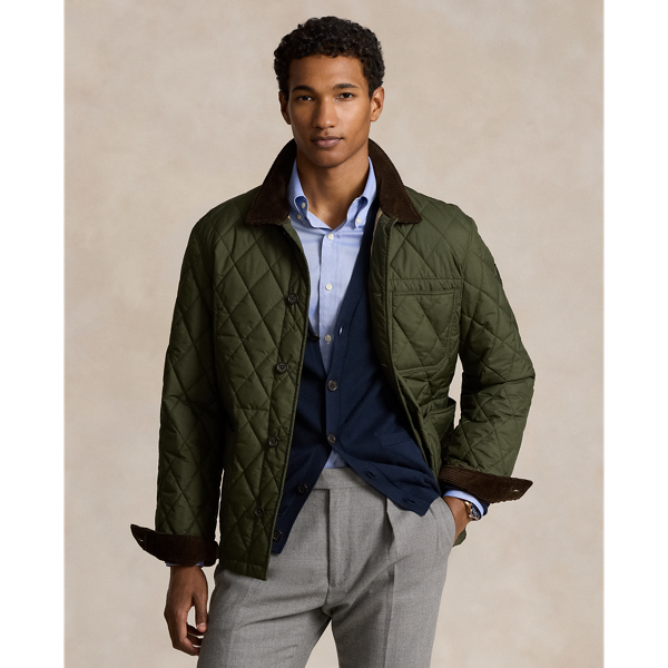 Mens olive green casual jacket best sale