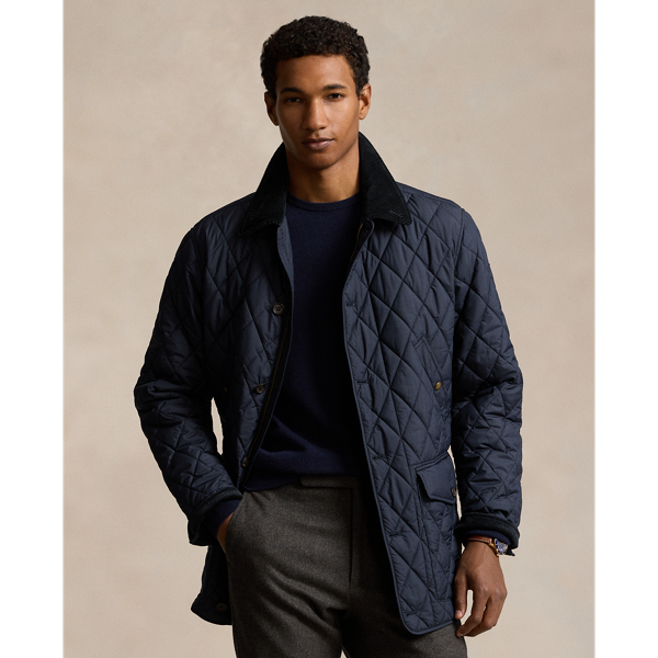 Ralph lauren long coat mens on sale