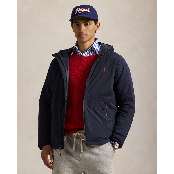 Polo hooded jacket men's on sale