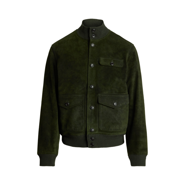 Suede Jacket for Men Ralph Lauren BE