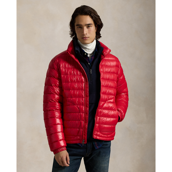 Rl 2000 Red Glossy The Stewart Glossed Down Jacket Polo Ralph Lauren for fall 1