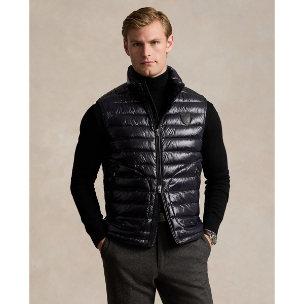 Men's polo winter vest on sale