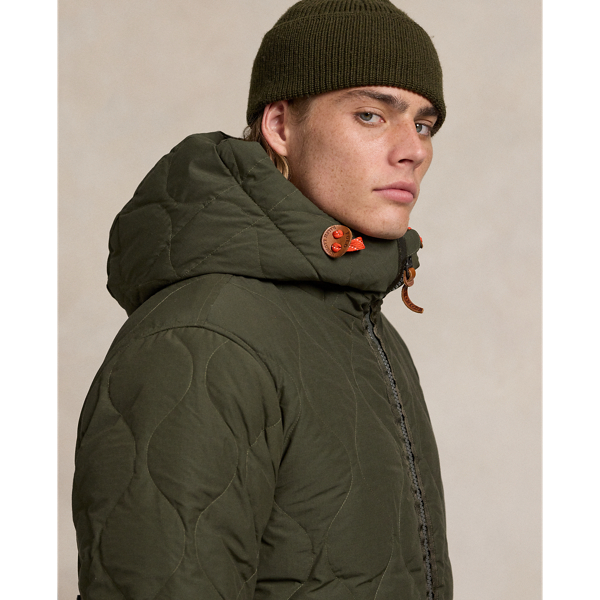 Lauren ralph lauren icon hooded quilted jacket deals