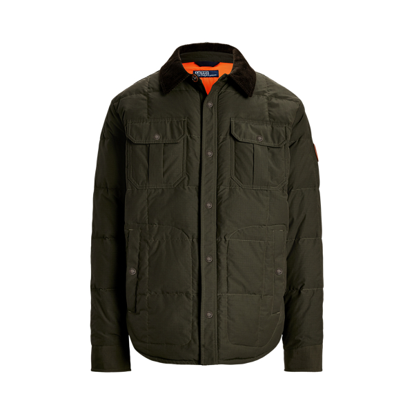 The Hartland Down Shirt Jacket for Men Ralph Lauren UK