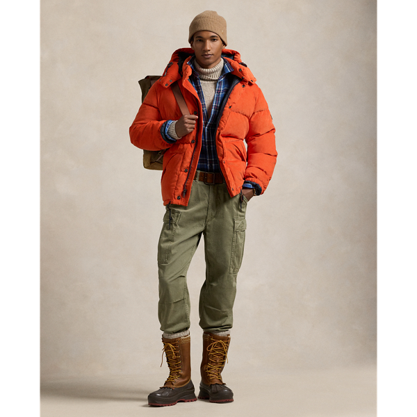 Orange ralph lauren jacket online