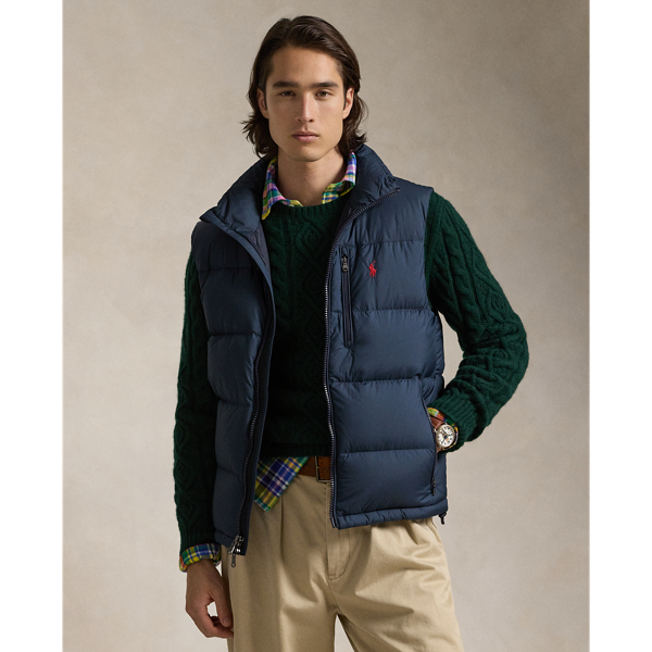 Ralph lauren gilet with hood hotsell