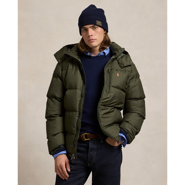 Green ralph lauren coat hotsell