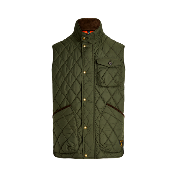 Quilted vest ralph lauren store