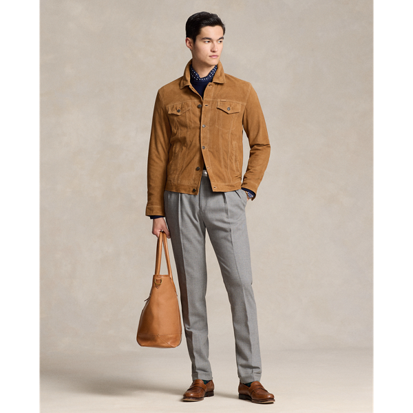 Suede Trucker Jacket