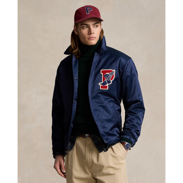 Newport Navy P-Wing Sateen Coach’s Jacket Polo Ralph Lauren for fall 1