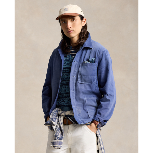 Neptuno Herringbone Utility Jacket Polo Ralph Lauren 1