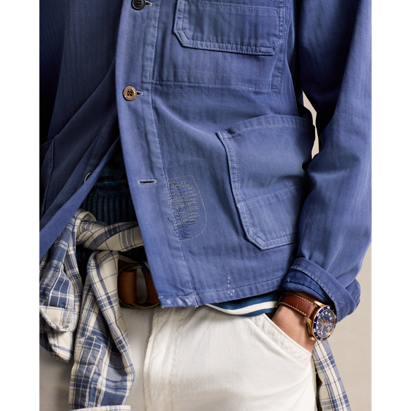 Herringbone Utility Jacket for Men Ralph Lauren CH