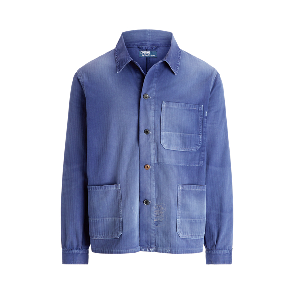 Ralph lauren chambray jacket best sale