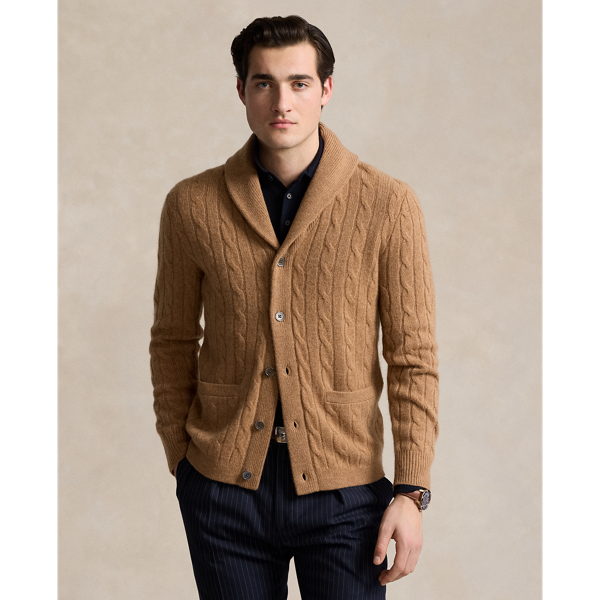 Ralph lauren cable cardigan online