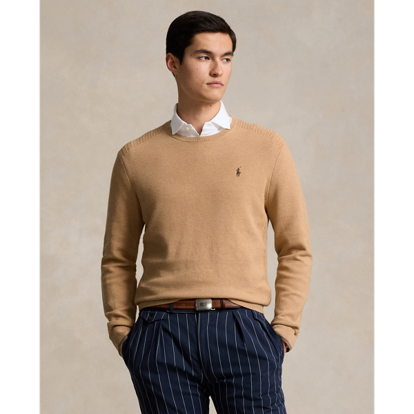 Ralph lauren crew neck jumper mens best sale