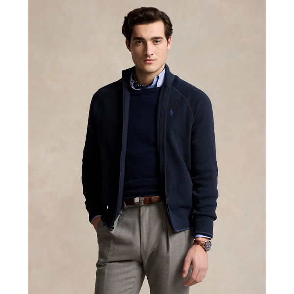 Ralph lauren full zip jumper best sale