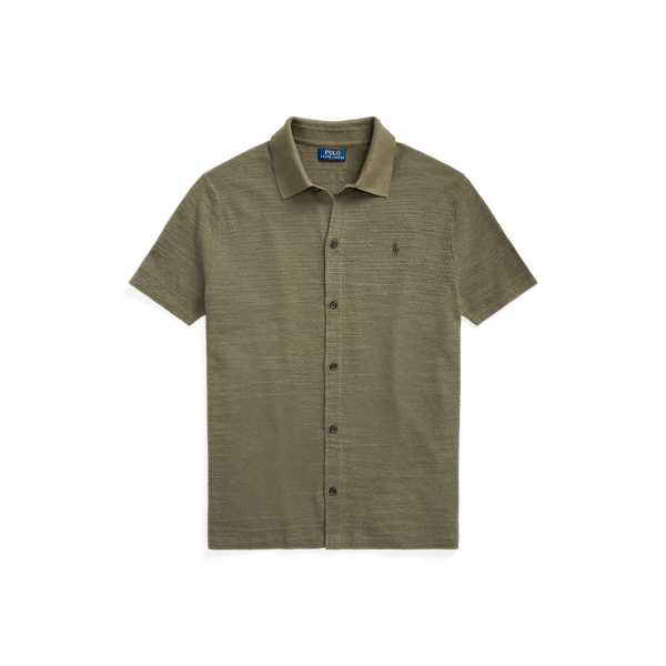 Textured Cotton-Linen Shirt Jumper Polo Ralph Lauren 1