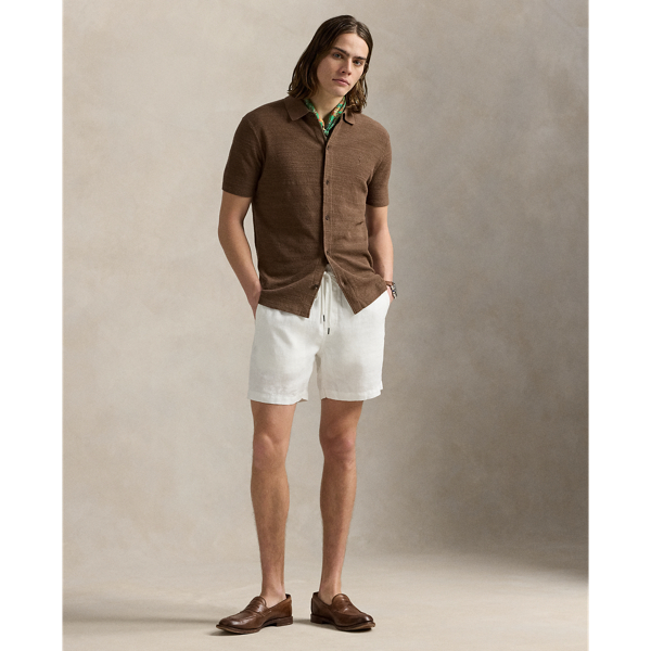 【POLORALPHLAUREN】テクスチャードコットンリネンシャツセータ- テクスチャード コットンリネン シャツ セーター | ラルフ