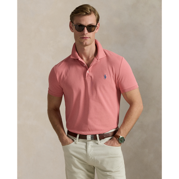 【POLO RALPH LAUREN】CUSTOM SLIM FIT MESH POLO SHIRT Men's Custom Slim Fit Mesh Polo Shirt | Ralph Lauren