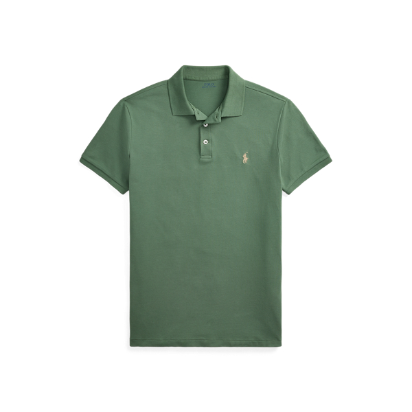 Classic Fit Racing Mesh Polo Shirt